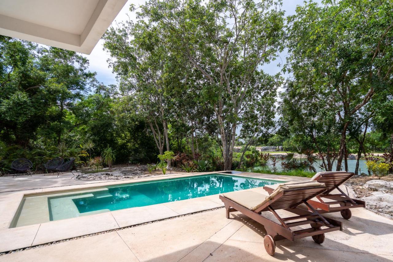 Tulum Country Club Private Villa With Pool 18 People Kültér fotó